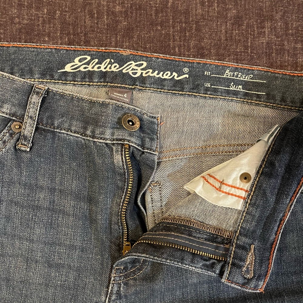 Eddie Bauer Women’s Boyfriend Jeans size 4